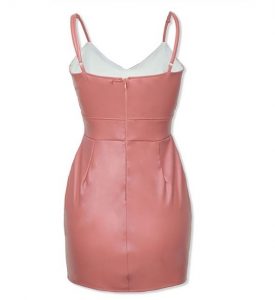 Vestido Curto Rosa