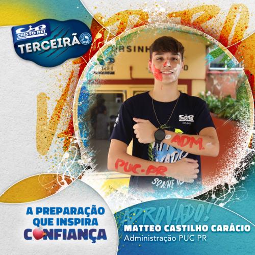 Aprovado Administração na PUC PR