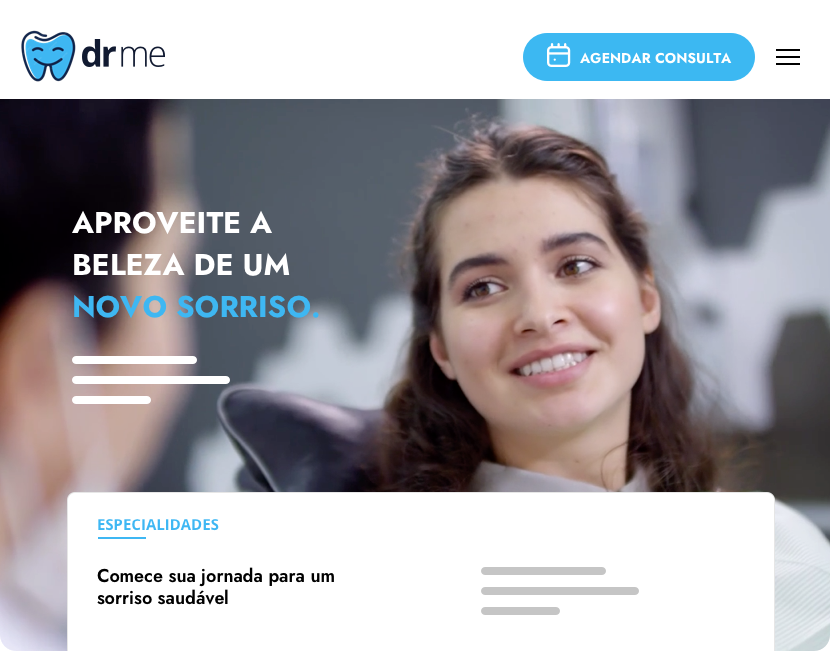Exemplo de site Médico