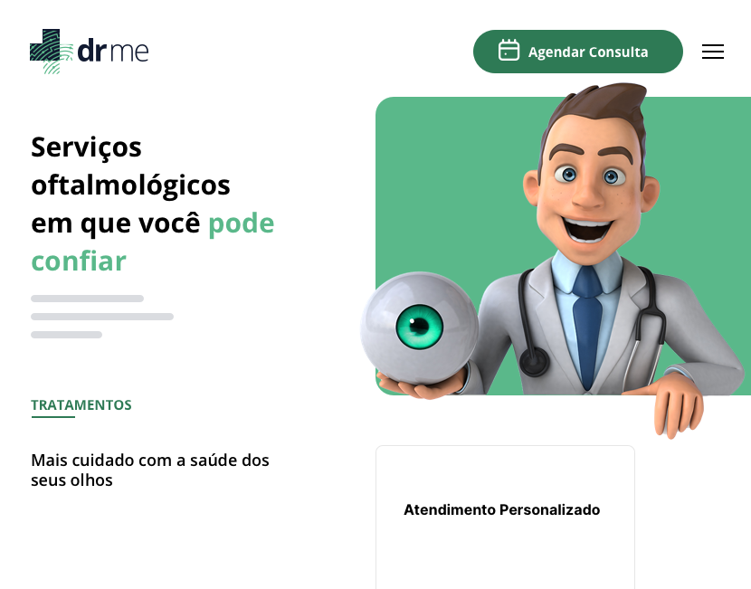 Exemplo de site Médico