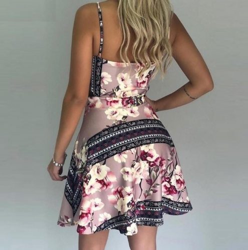 Vestido Curto Primavera